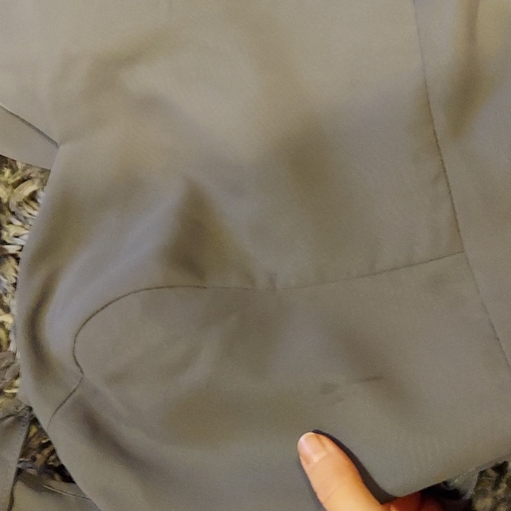 Azazie Everett Dress Steel Gray Size 8 - Picture 11 of 16